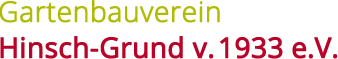 Gartenbauverein Hinsch Grund von 1933 e.V. logo